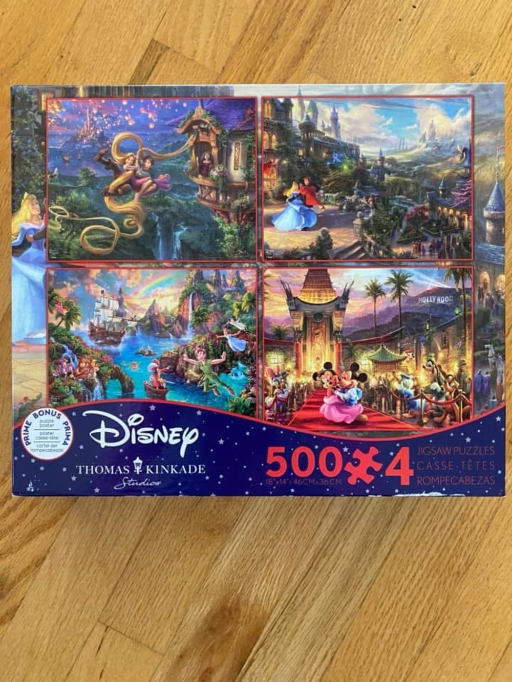 Thomas Kinkade Disney Puzzles